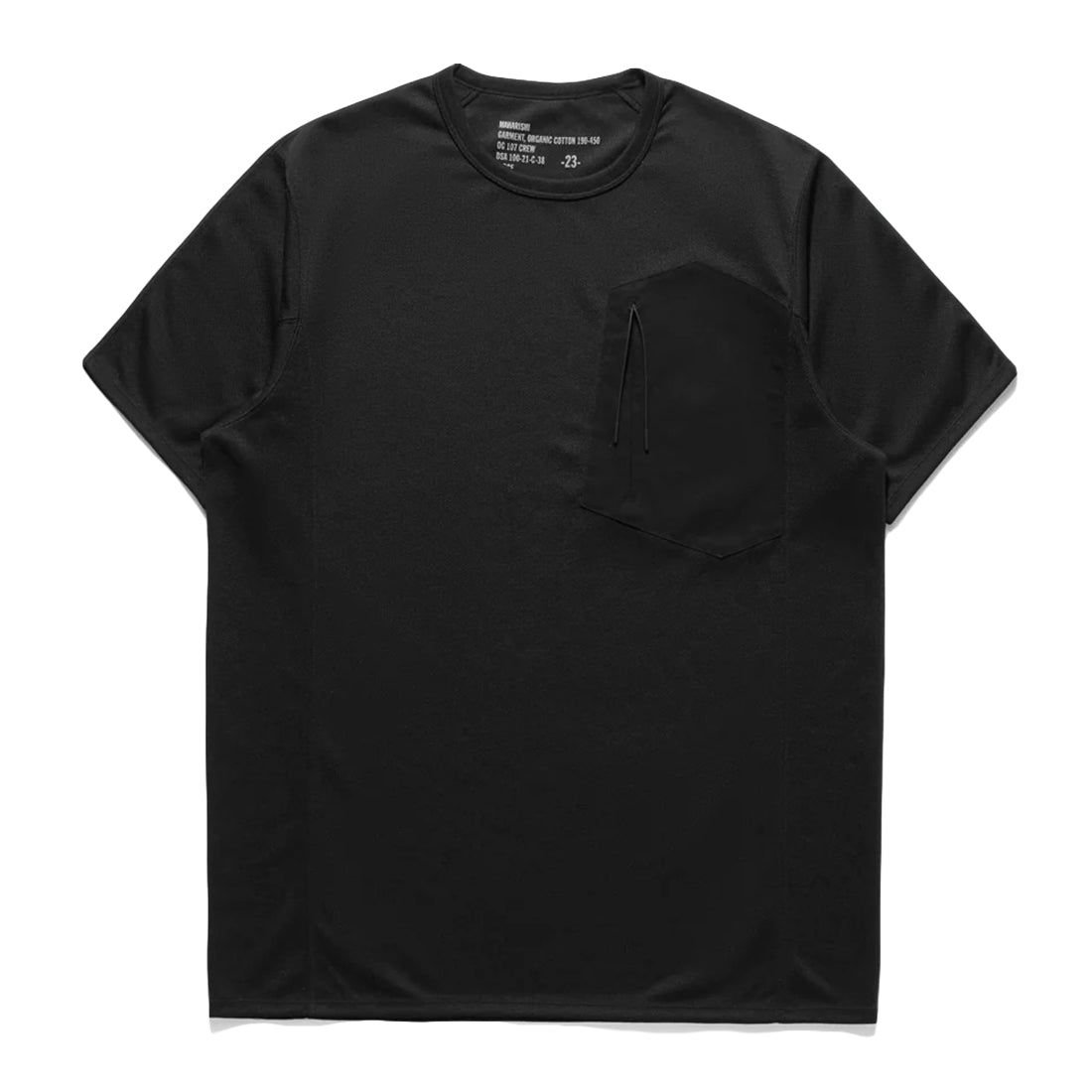 Maharishi Men Polartec Dry Travel T-Shirt Black ()