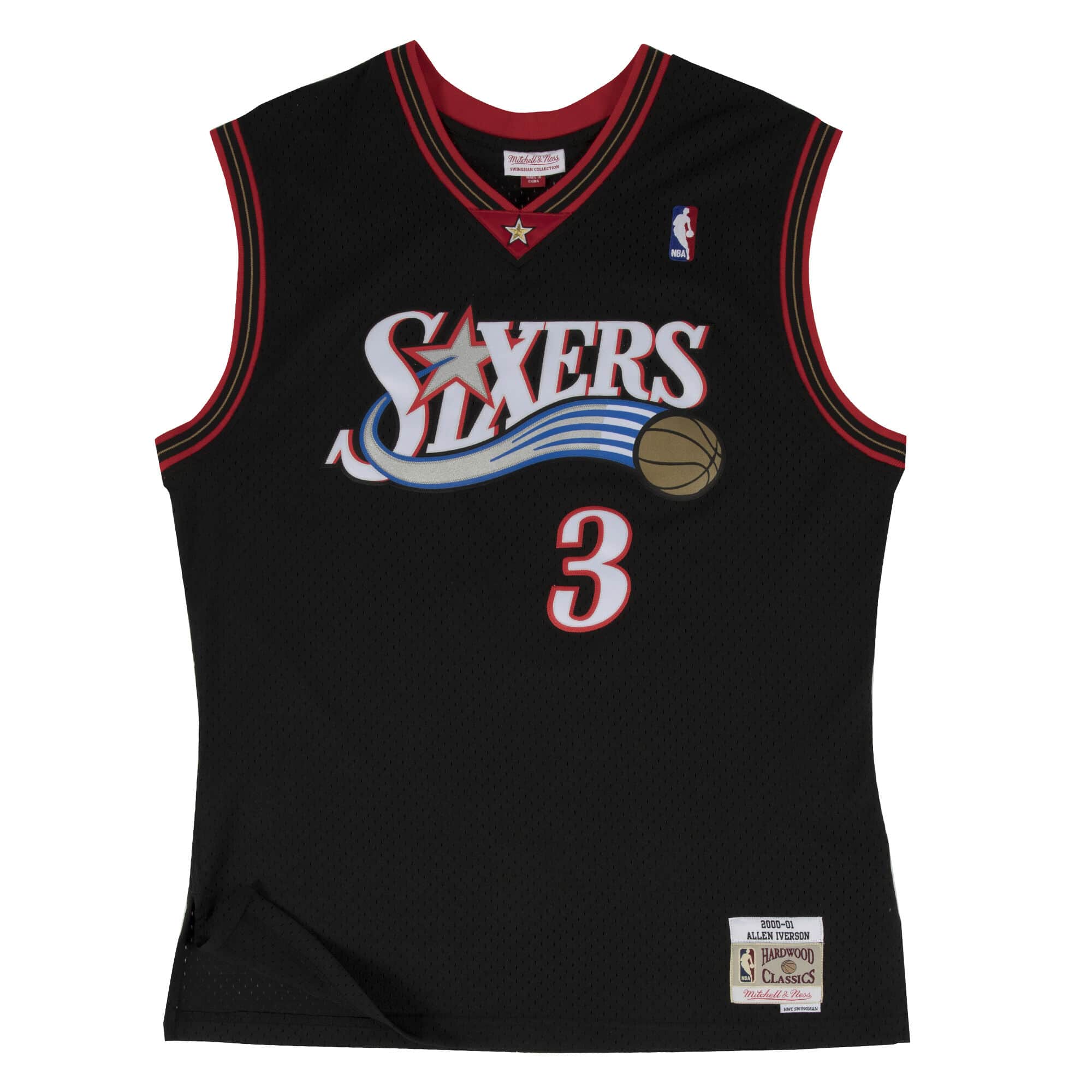 Mitchell & Ness Sixers Throwback Full Zip Mitchell and Ness XL