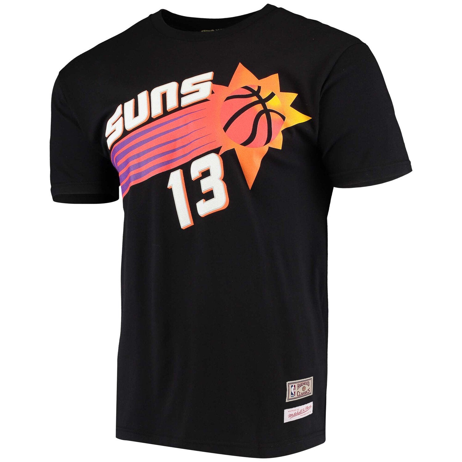 Phoenix Suns NBA Lifestyle Black Oversized Mesh T-Shirt