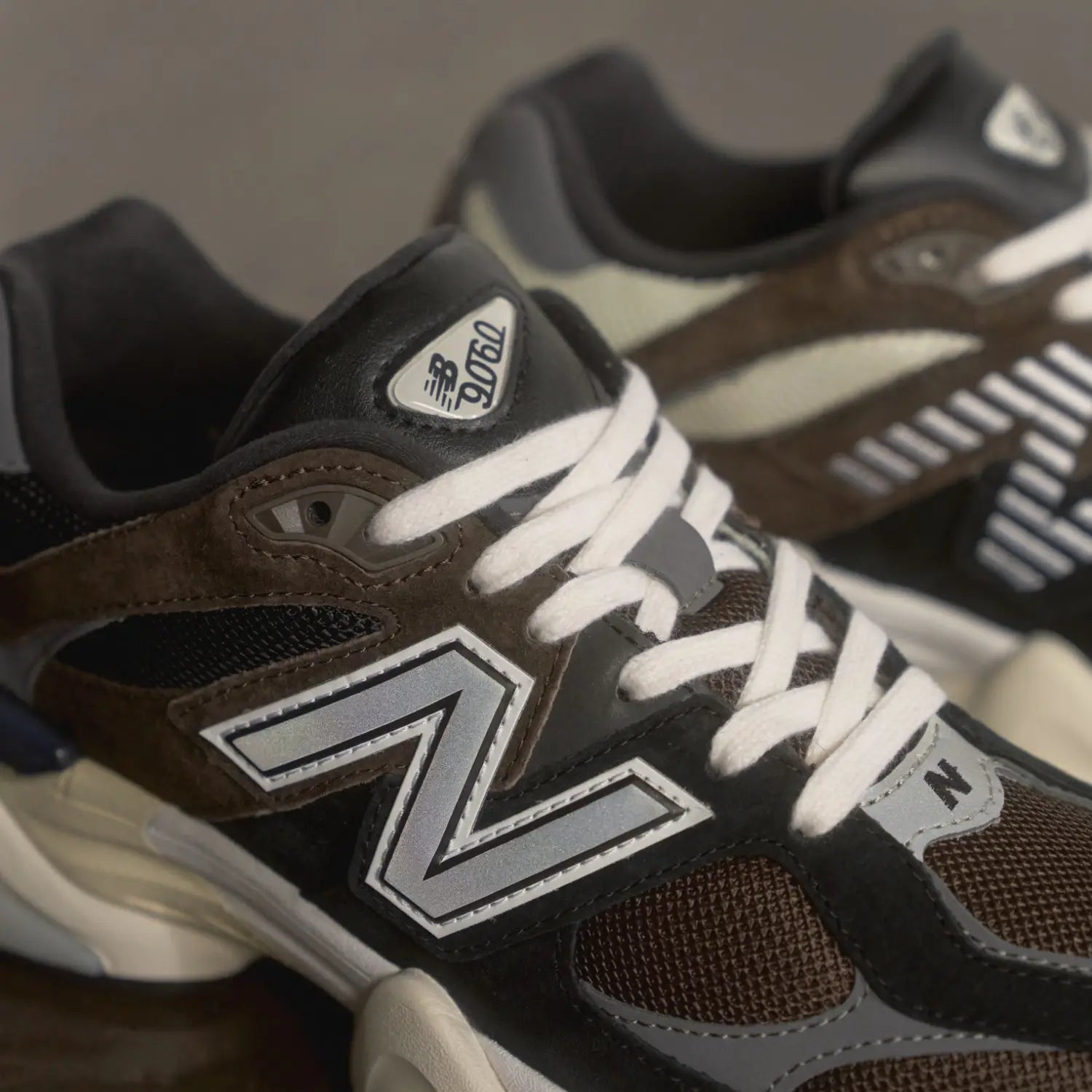 New Balance 9060 Dark Brown Suede - U9060BRN