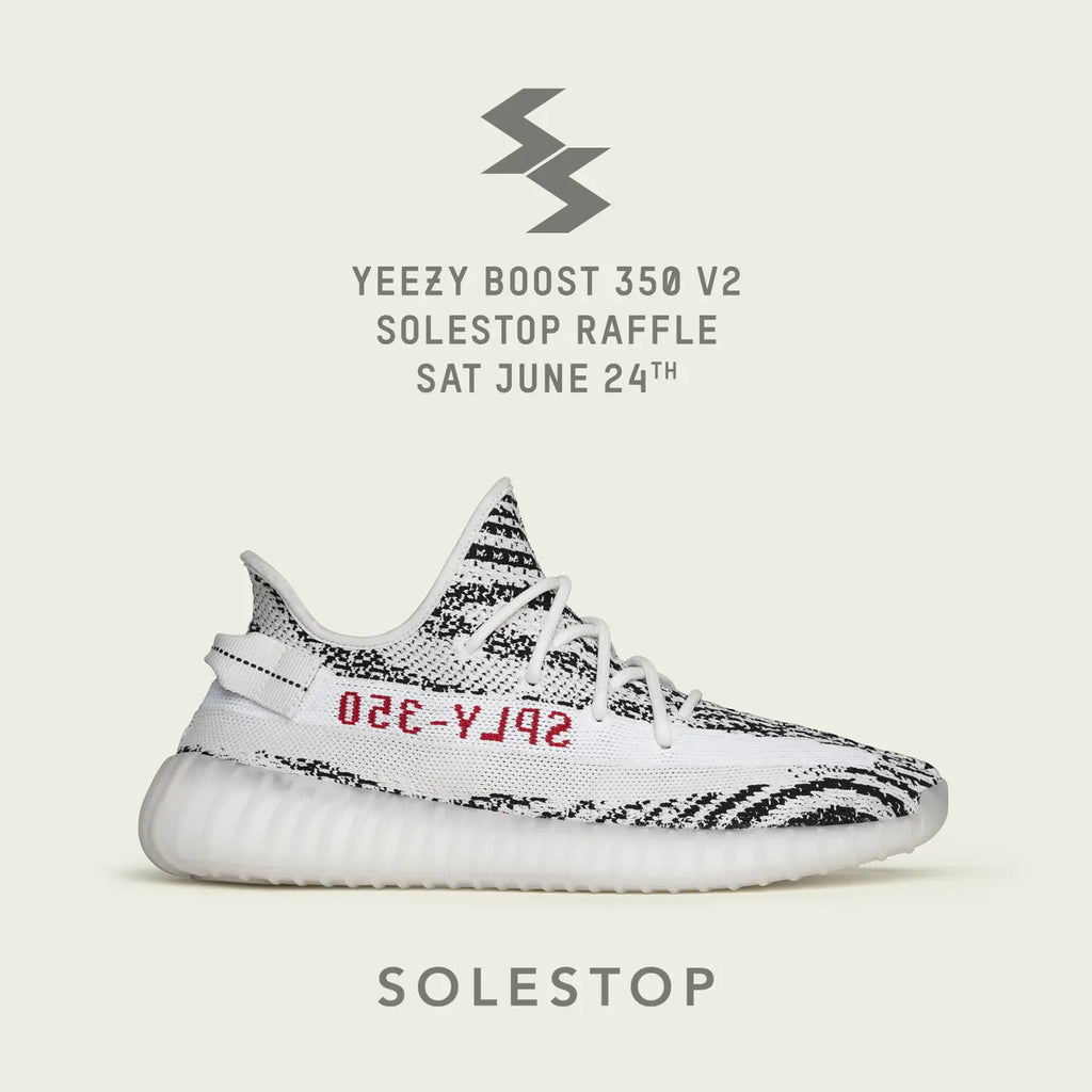 Kanye West x Adidas Originals Yeezy BOOST 350 V2 Zebra in White/Core-Black (CP9654)