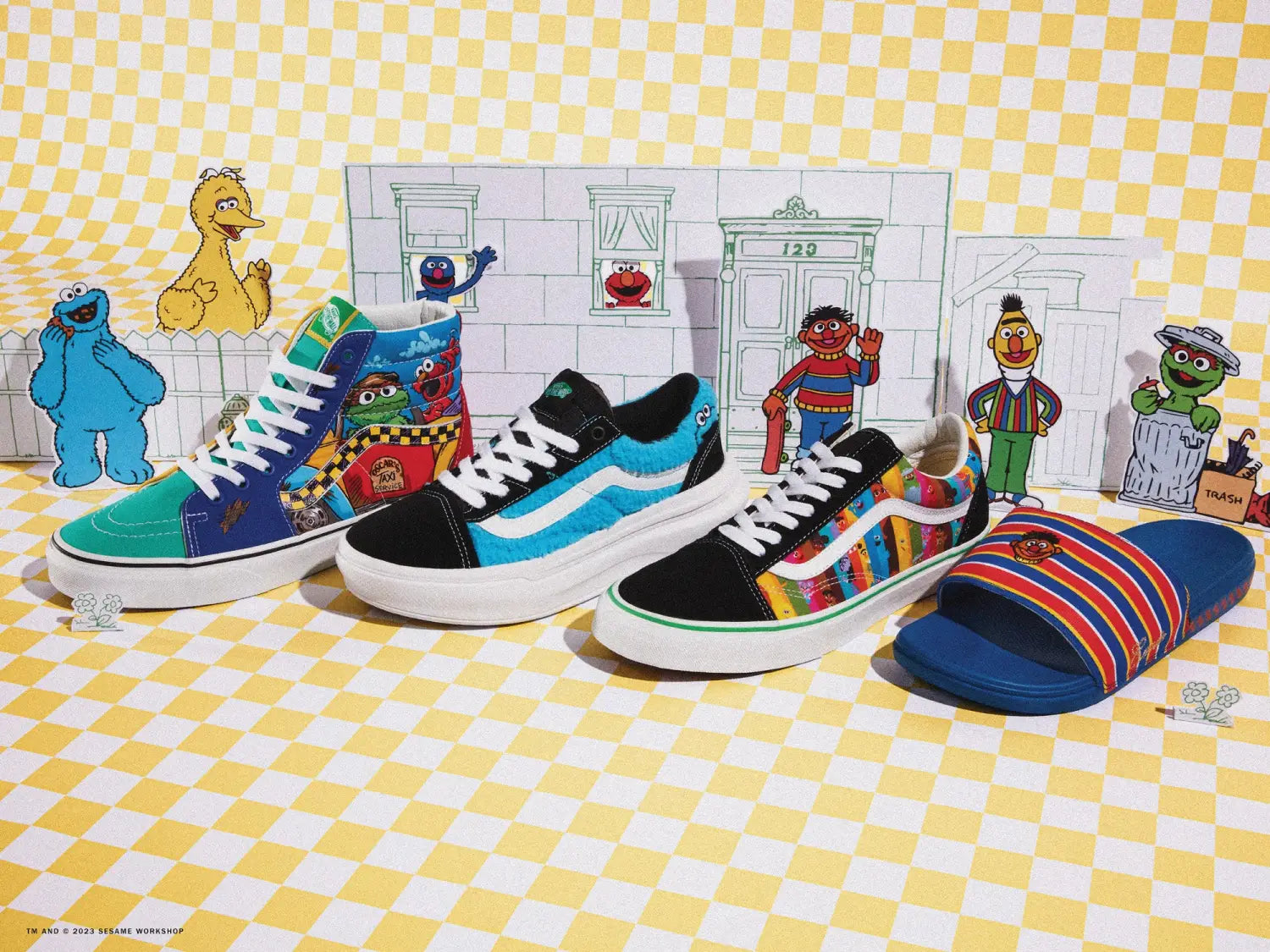 Vans Introduces a Sesame Street Collection Made for the Entire Neighbourhood