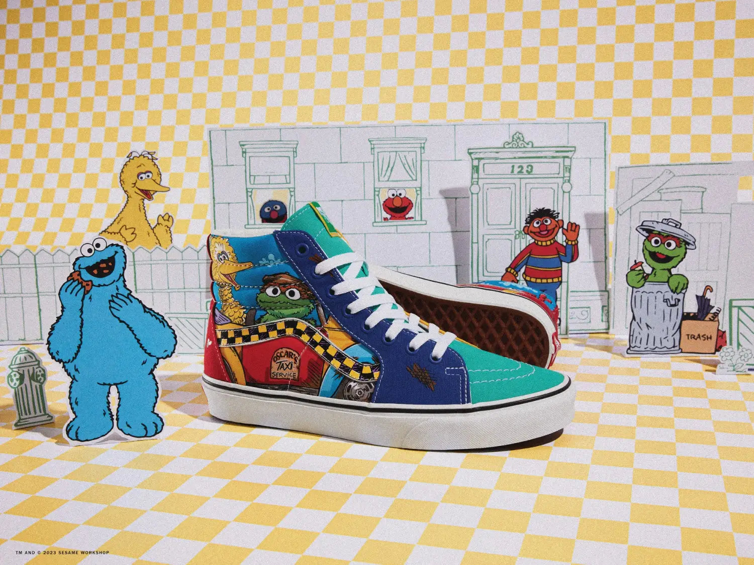 Vans Introduces a Sesame Street Collection Made for the Entire Neighbourhood