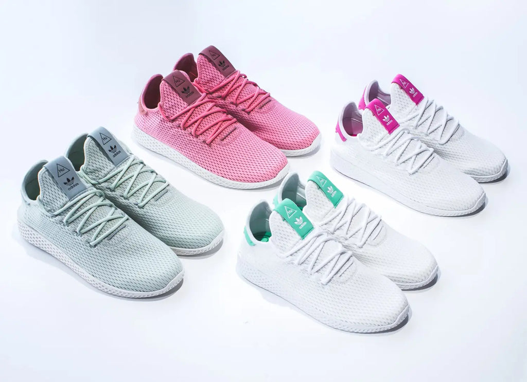 Pharrell Williams x Adidas Originals Tennis Hu & Stan Smith Pastel Pack