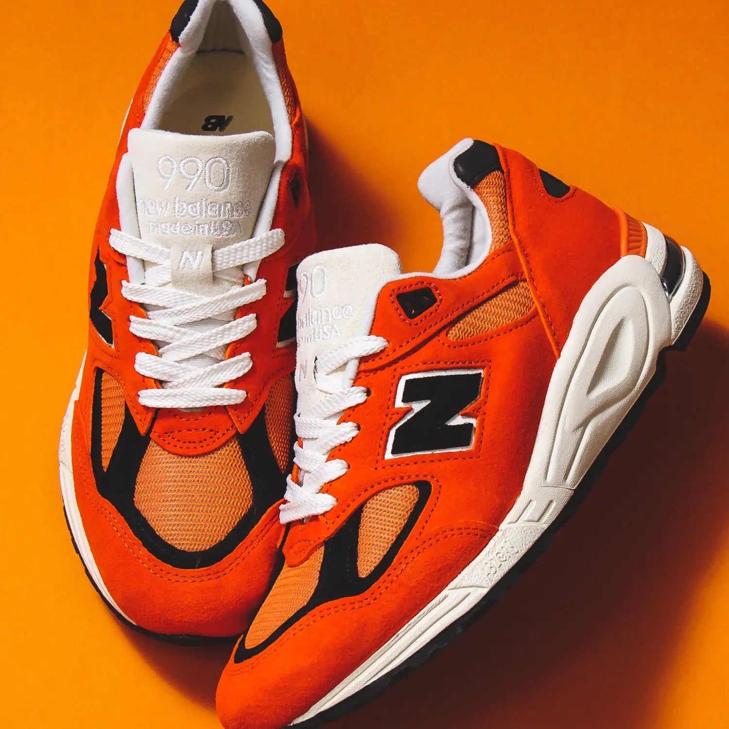 Teddy Santis x New Balance 990v2 MADE in USA Marigold/Black - M990AI2