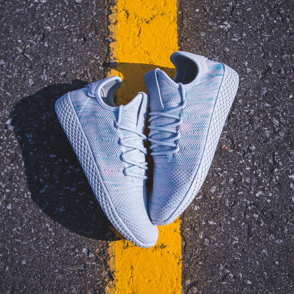 Pharrell Williams x Adidas Originals Tennis HU Pack - Teal/Grey Marble(CQ1872) / Blue/Pink(BY2671) / Tan/Pink Marble(BY2672) / Semi-Frozen