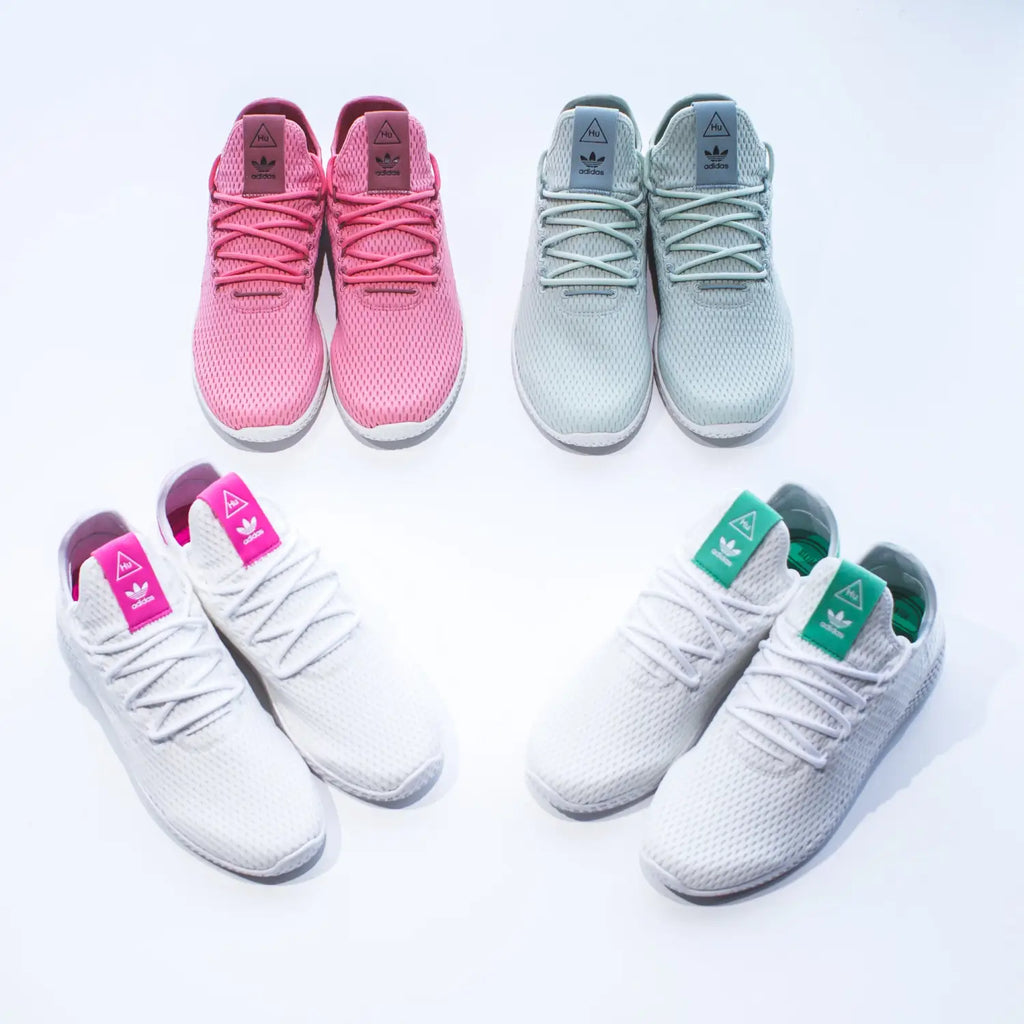 Pharrell Williams x Adidas Originals Tennis Hu & Stan Smith Pastel Pack