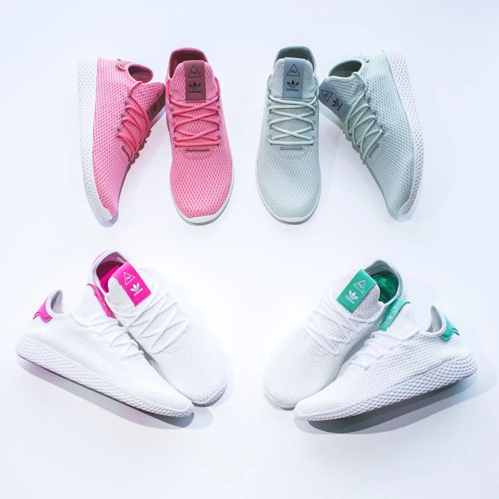 Pharrell Williams x Adidas Originals Tennis Hu & Stan Smith Pastel Pack