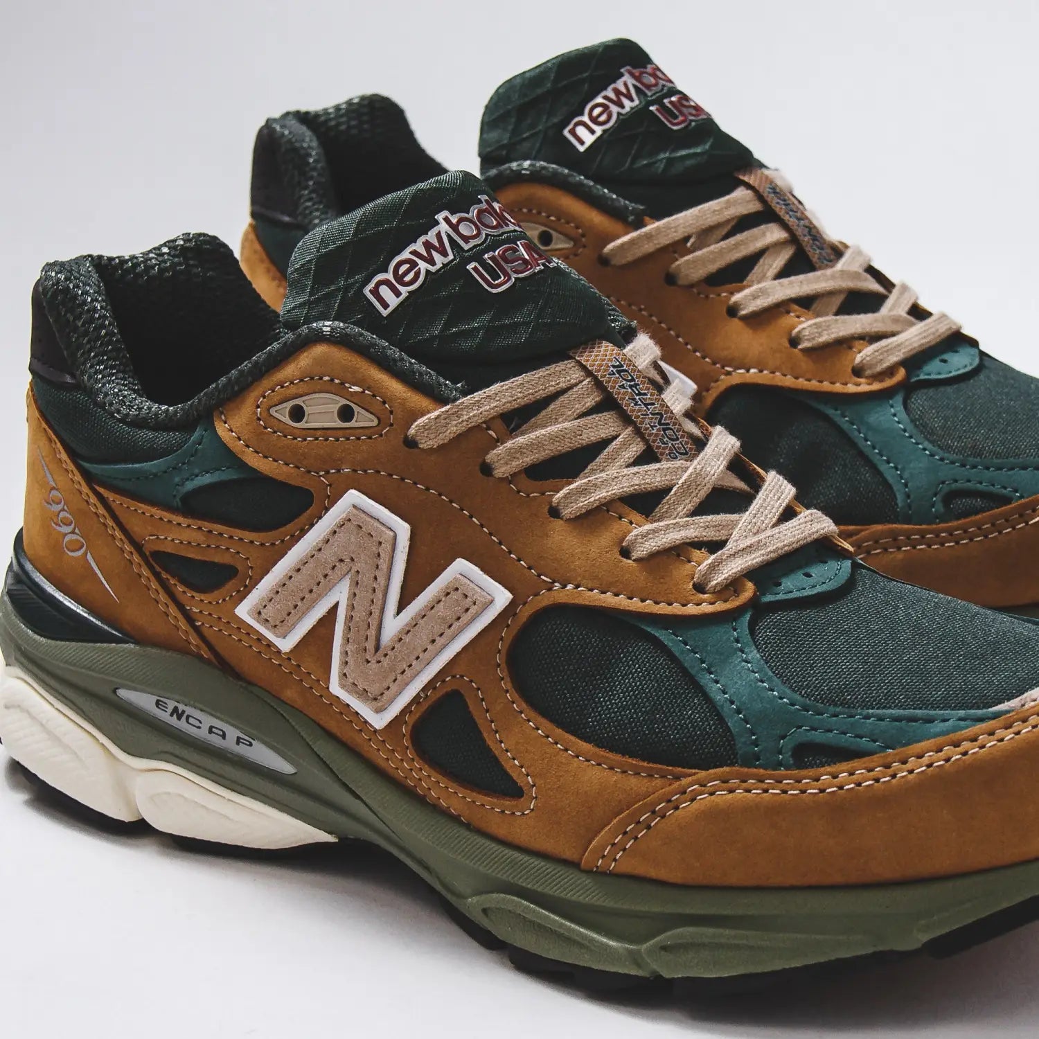 Take a Look at The New Balance 990’s MADE in USA “Tan/Green”