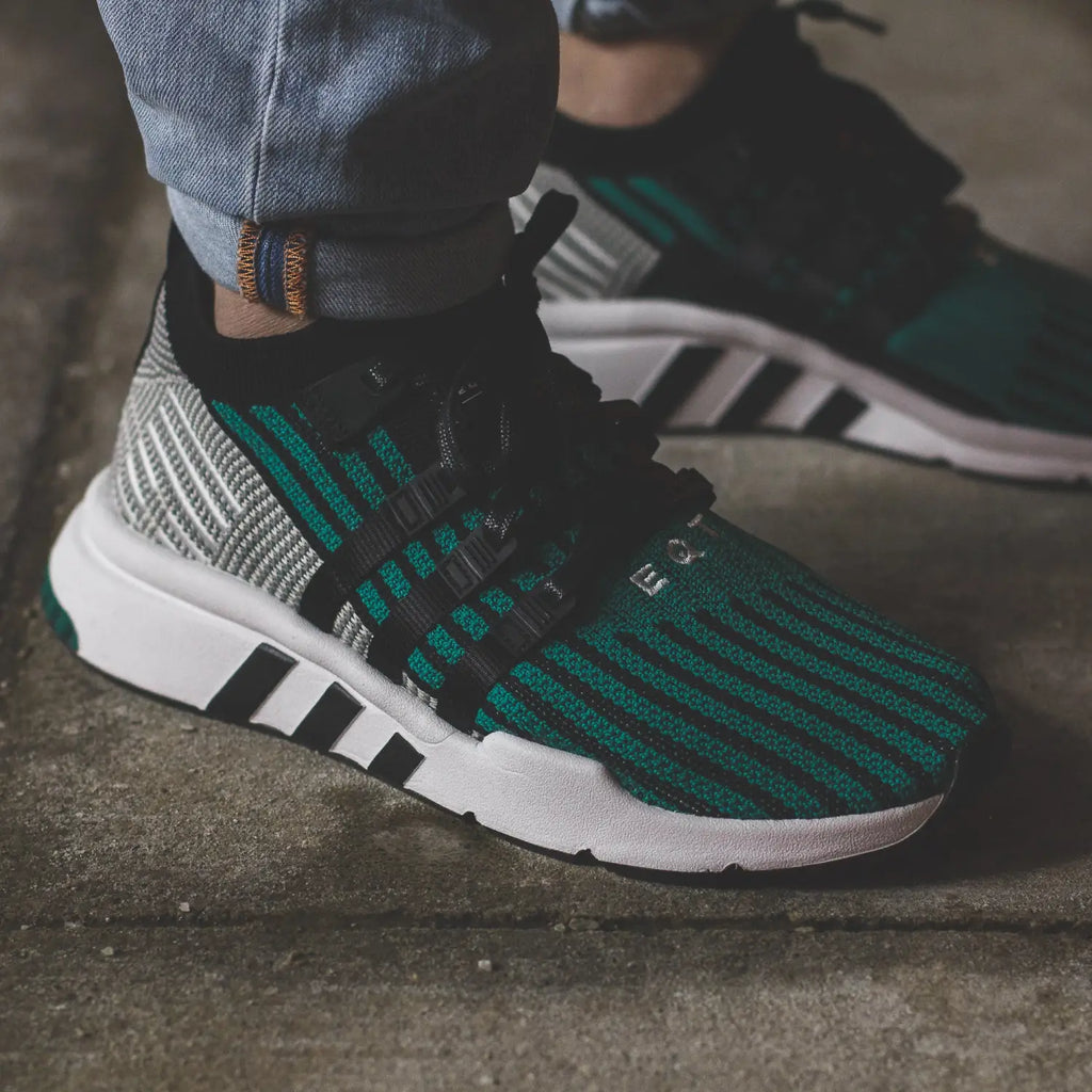 adidas Originals EQT Support Mid ADV PK in Core-Black/EQT Green - CQ2998