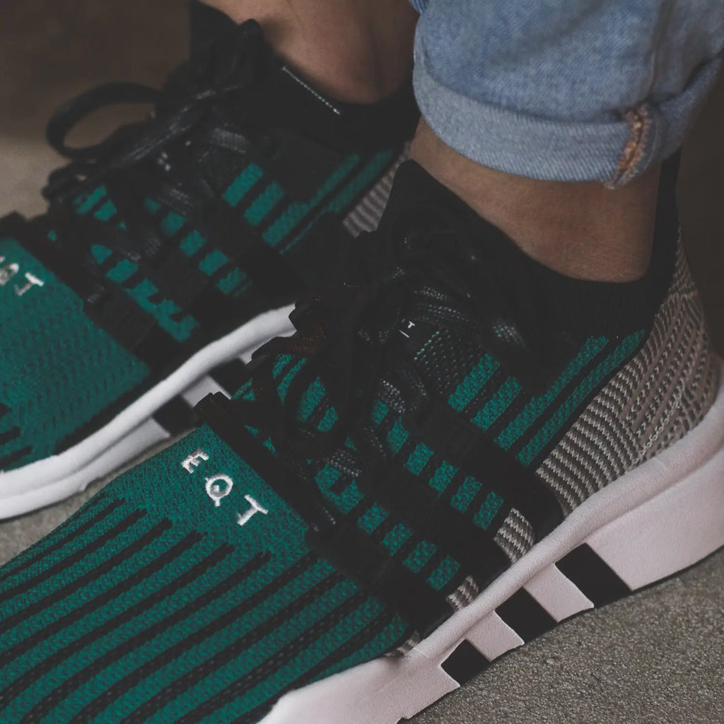 adidas Originals EQT Support Mid ADV PK in Core-Black/EQT Green - CQ2998