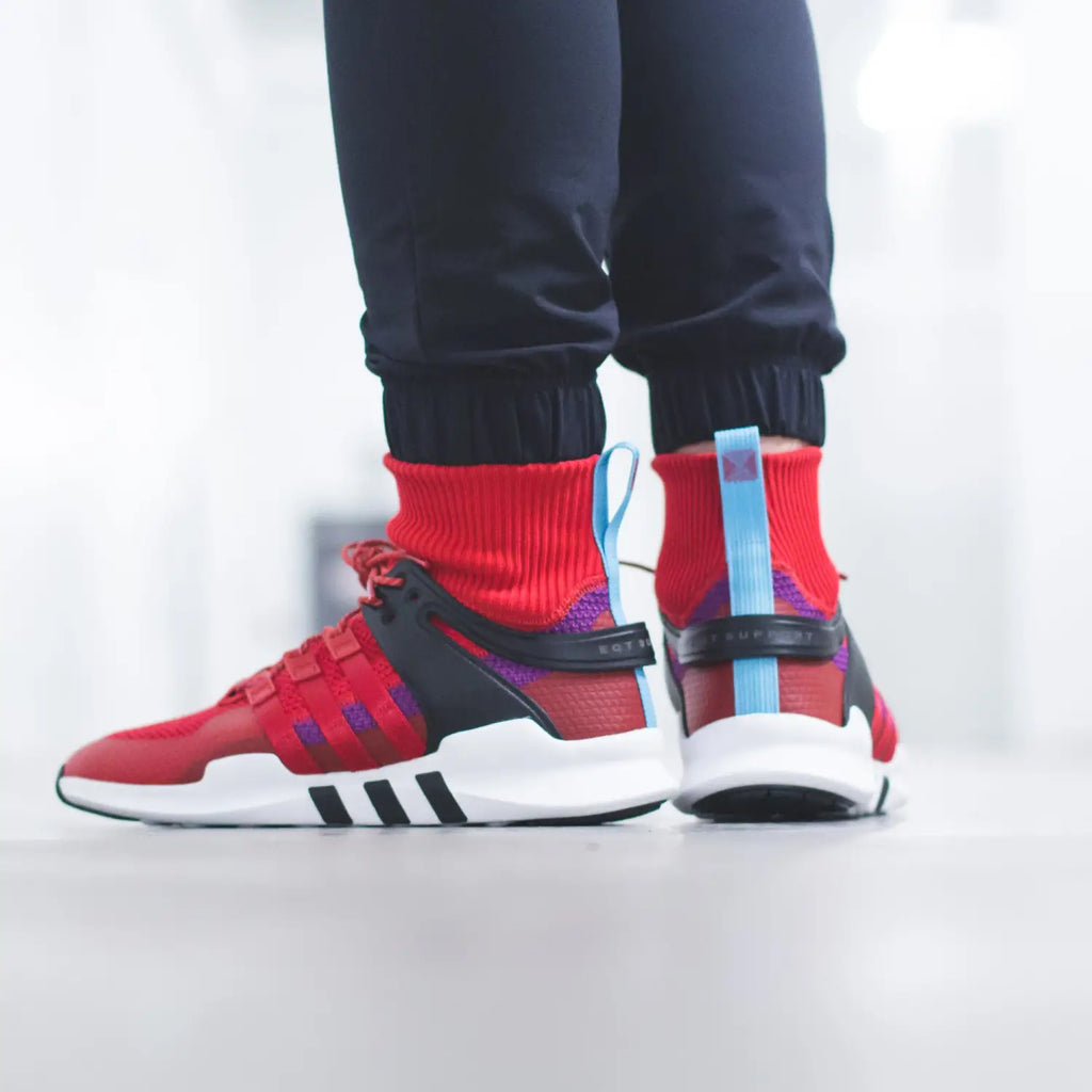 adidas Originals Winter Pack in Scarlett/Blue - EQT Support ADV 91/16 (BZ0640) / NMD XR1 (BZ0632)