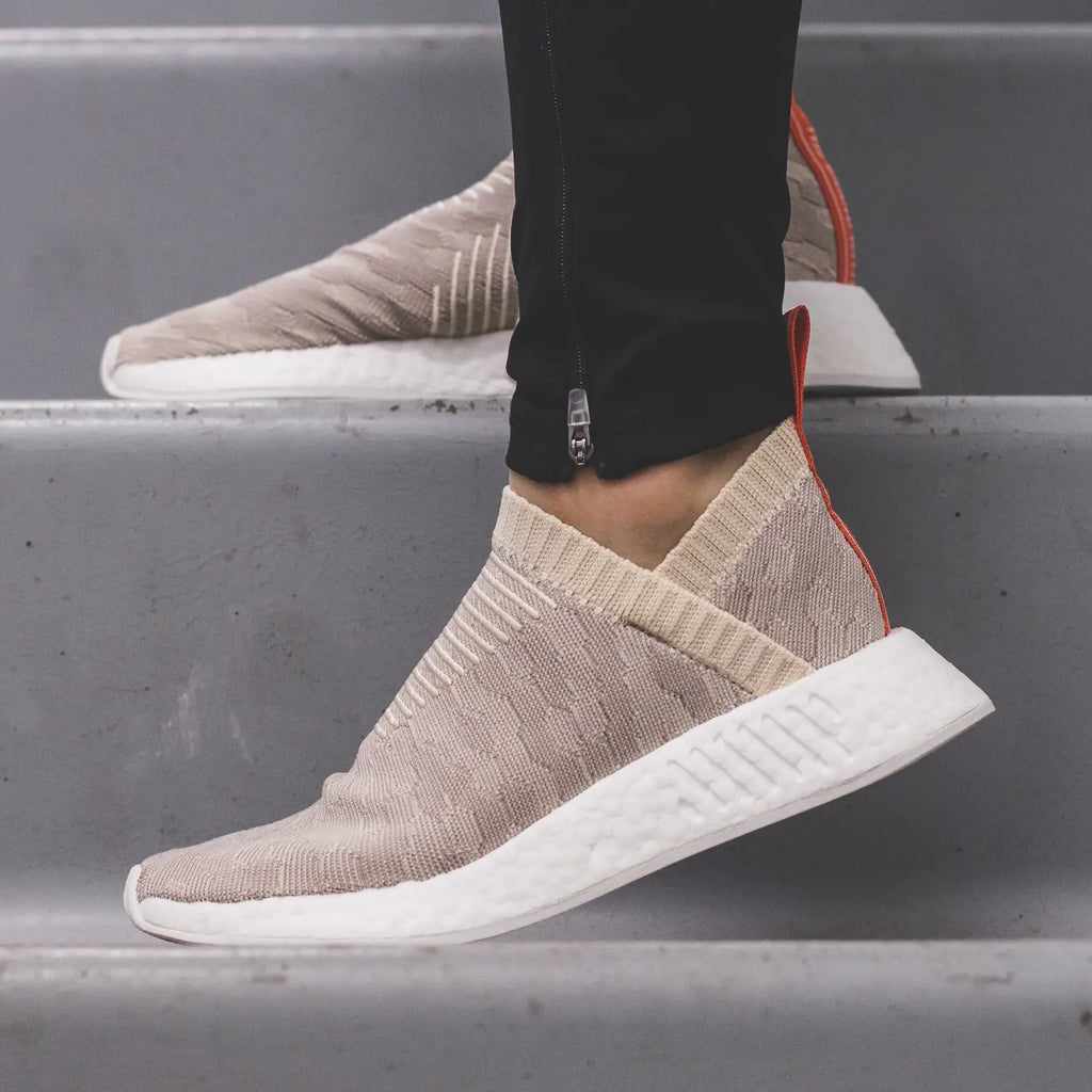 Adidas Originals NMD CS2 PK City Sock Primeknit Boost in Black and Pink/Women Linen/Beige - (CQ2373/CQ2039)