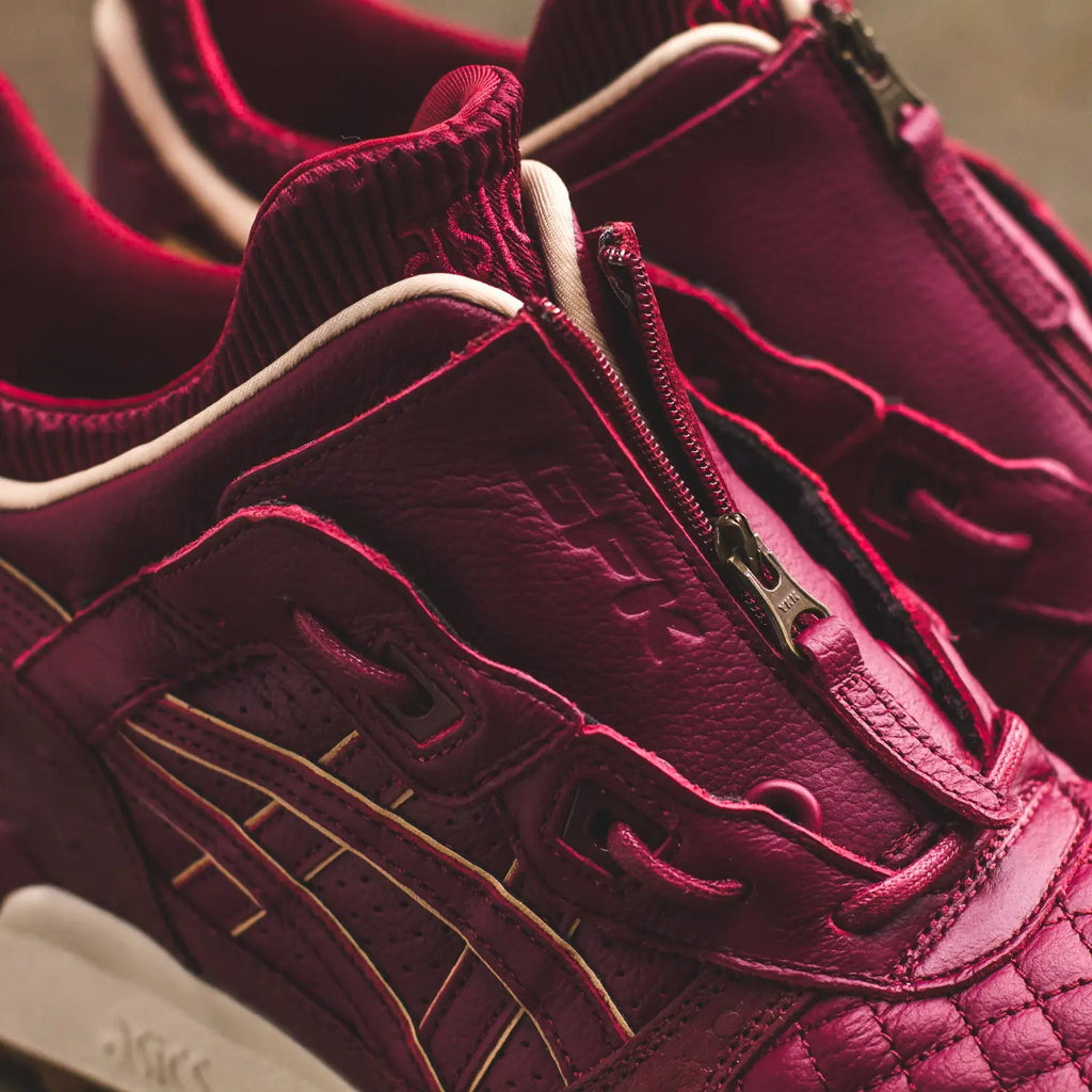 Ghostface Killah x Extra Butter x Asics Gel Lyte MT Pretty Toney in Burgundy/Tan (H7G2K-2626)