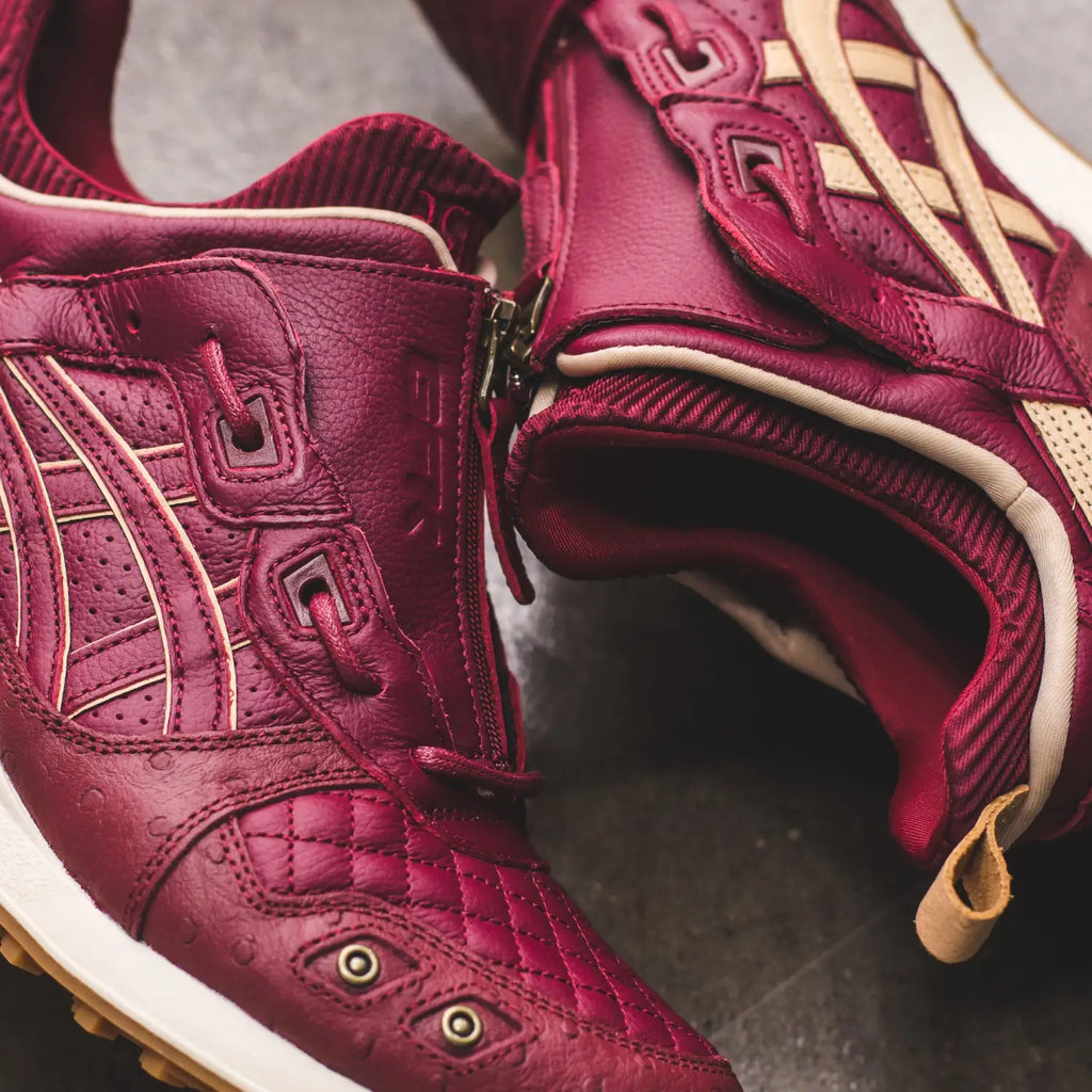 Ghostface Killah x Extra Butter x Asics Gel Lyte MT Pretty Toney in Burgundy/Tan (H7G2K-2626)