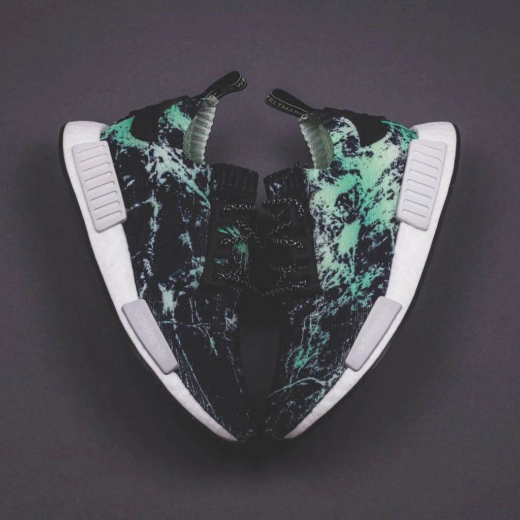 Adidas Originals NMD R1 Green Marble - (BB7996)