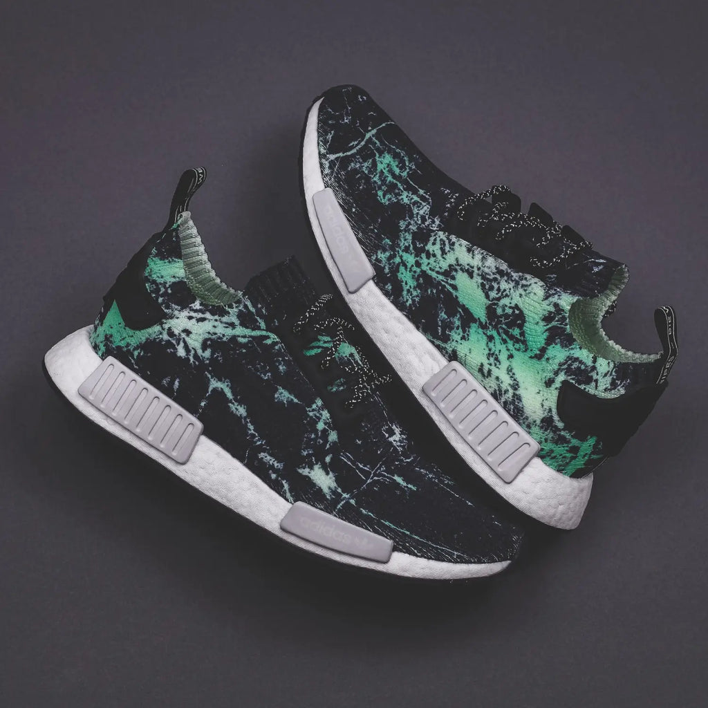 Adidas Originals NMD R1 Green Marble - (BB7996)