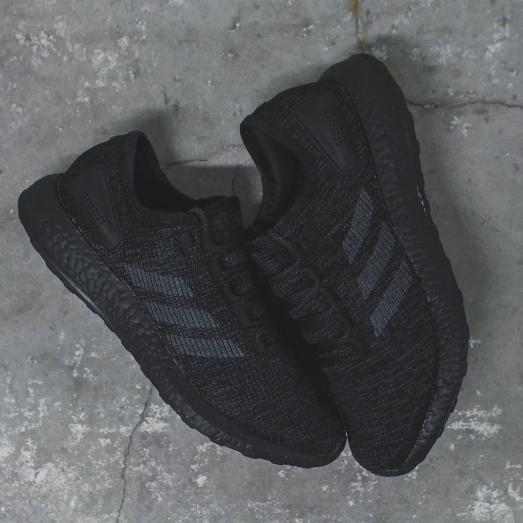 Adidas Performance Triple-Black Pack - PureBOOST LTD (S80702) / UltraBOOST 3.0 (BA8923) / UltraBOOST Uncaged (S80698)