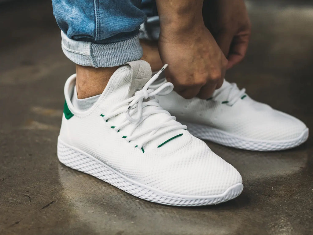 PHARRELL WILLIAMS X ADIDAS TENNIS HU PACK - WHITE/GREEN(BA7872) / YELLOW/GOLD(BY2674)