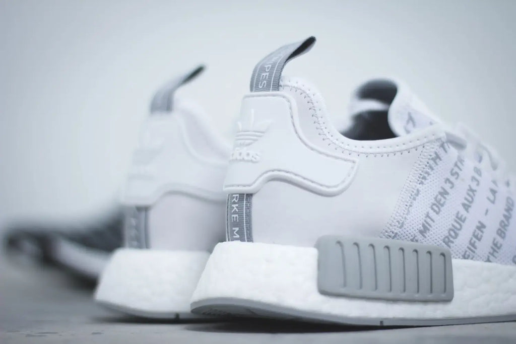 Adidas NMD R1 Mesh Runner The Brand With The Three-Stripes in Black S76519 and White S76518