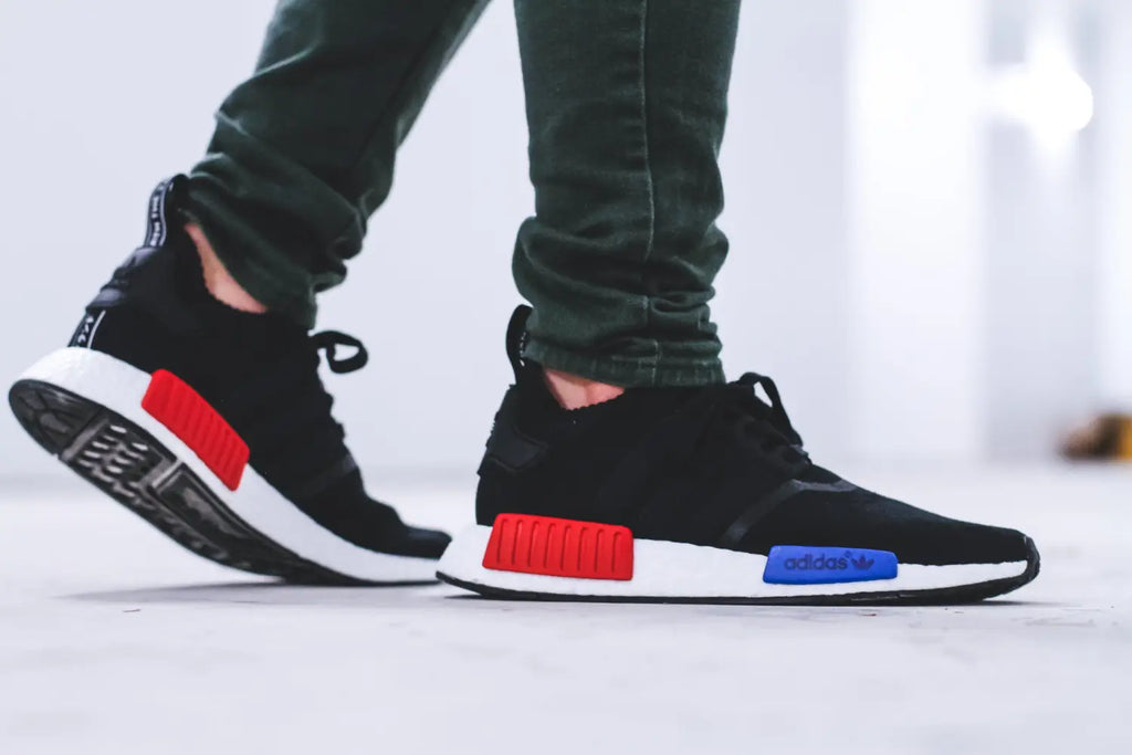 RAFFLE INFO: Adidas Originals NMD R1 PK OG in Black/Red/Blue - S79168