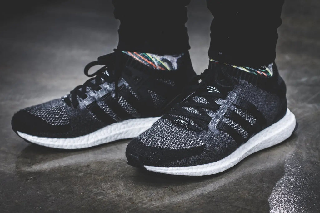 Adidas Originals EQT Support Boost Ultra PK in Black/Grey - BB1241