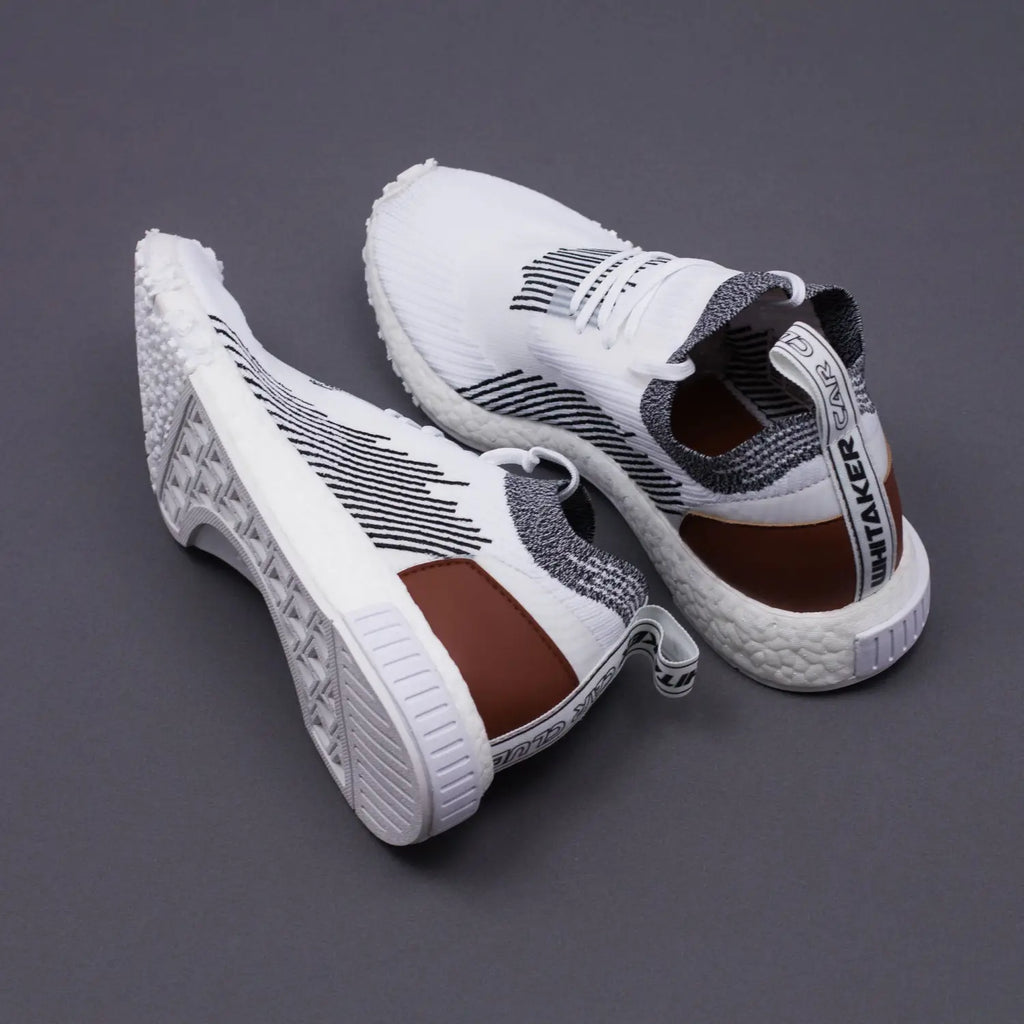 Adidas Originals NMD Racer Pk Primeknit Boost Monaco Whitaker Car Club White Leather - (AC8233)