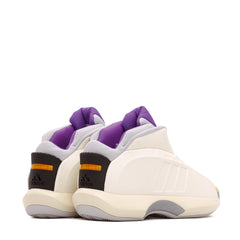 Adidas Basketball Men Crazy 1 Ivory Collegiate Purple IG3735 - FOOTWEAR - Canada