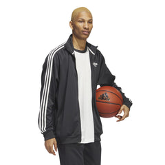 Adidas Basketball Men Select Jacket Grey IL2189 - OUTERWEAR Canada