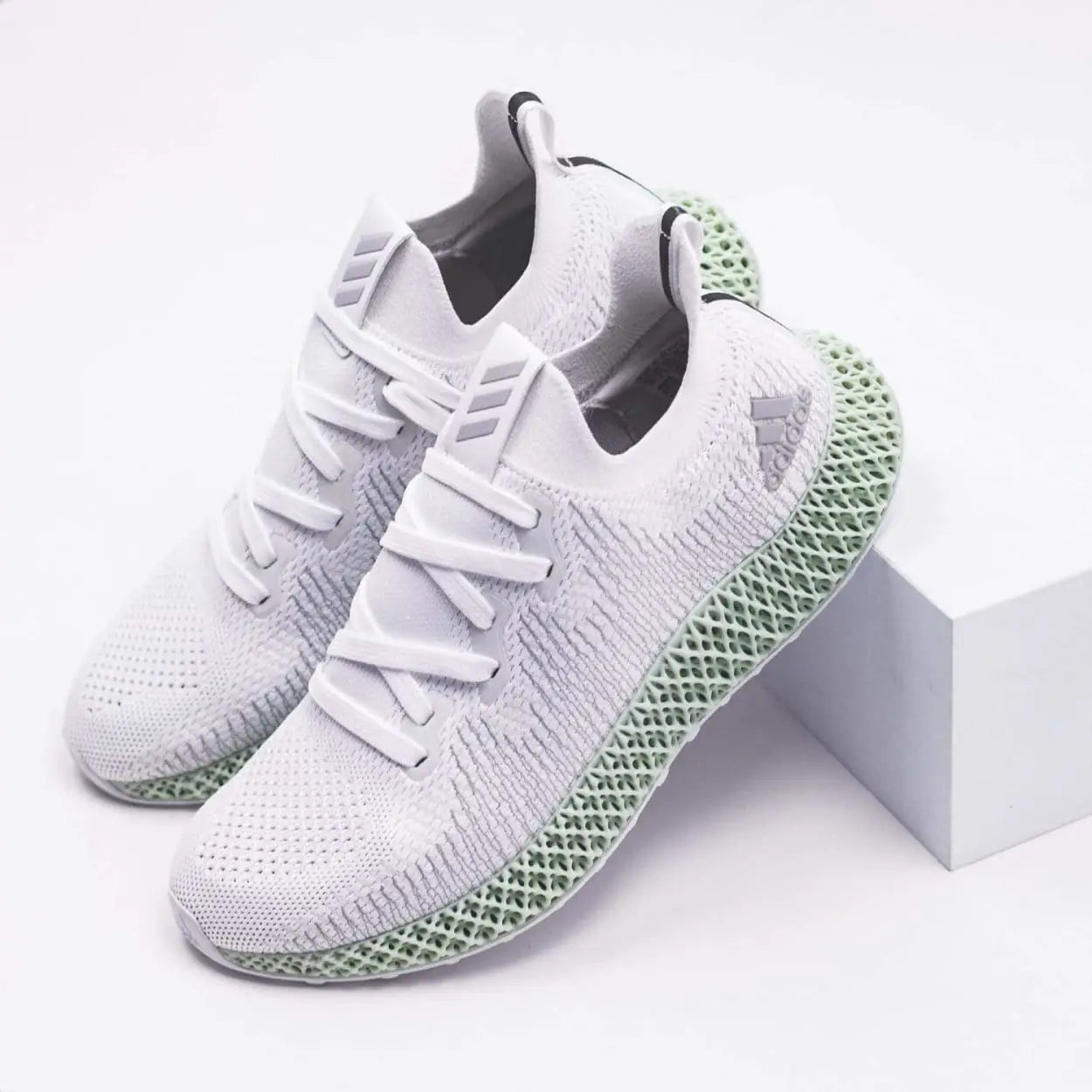 adidas Alphaedge 4D Futurecraft in White & Grey - (CG5526)