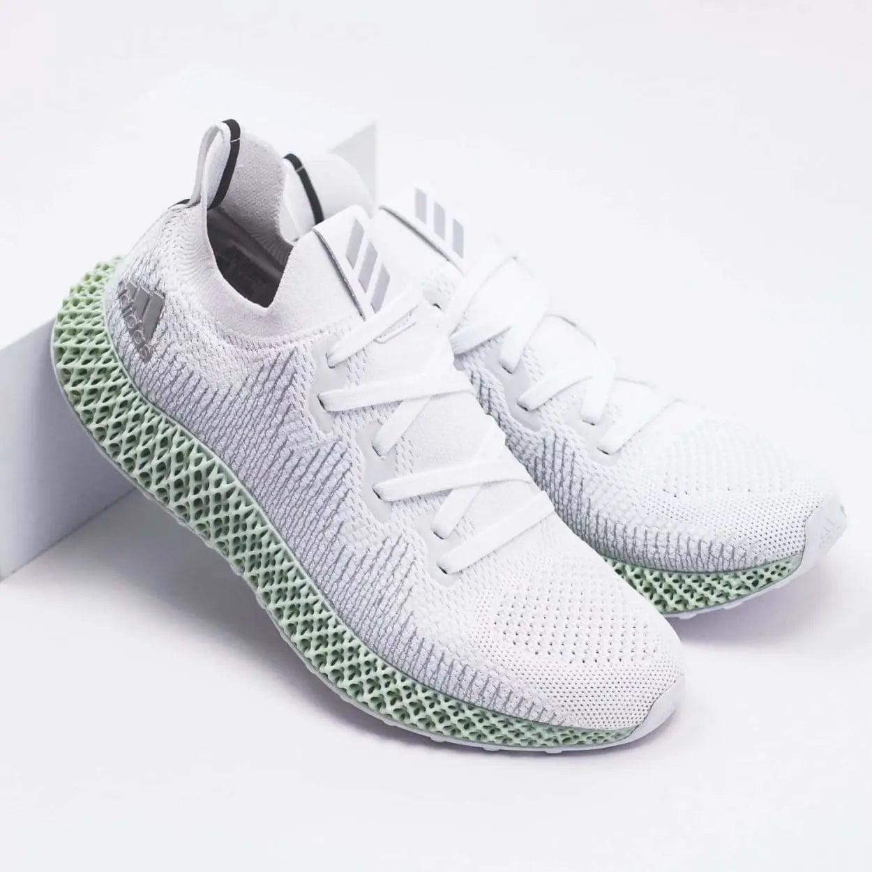 adidas Alphaedge 4D Futurecraft in White & Grey - (CG5526)