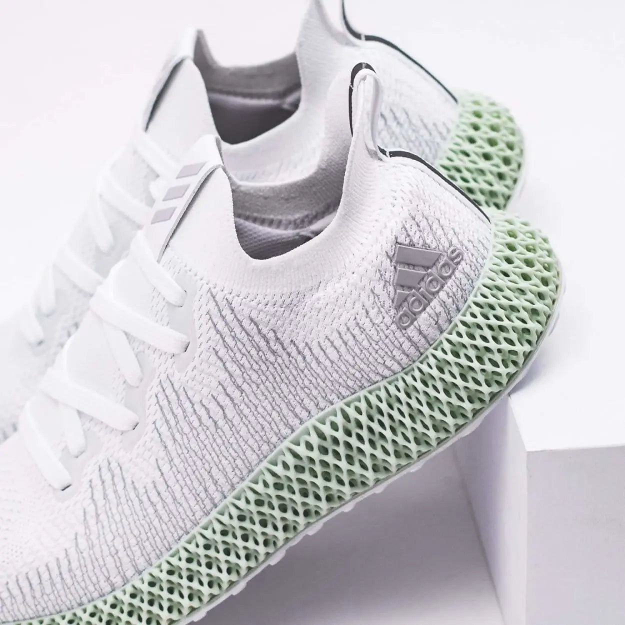 adidas Alphaedge 4D Futurecraft in White & Grey - (CG5526)