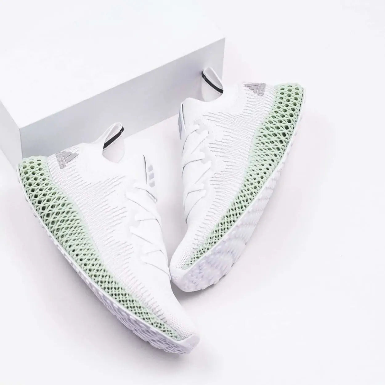 adidas Alphaedge 4D Futurecraft in White & Grey - (CG5526)