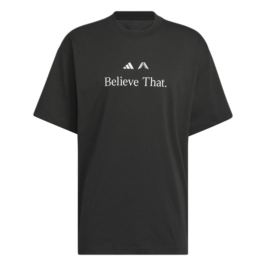 Adidas Men Anthony Edwards Believe T-Shirt Black JM7951 - T-SHIRTS - Canada