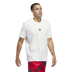 Adidas Men Basketball Graphics Tee White JI7572 - T-SHIRTS - Canada