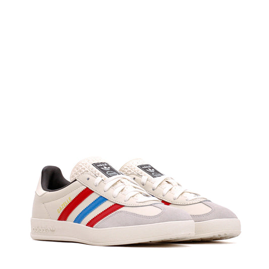 Adidas Men Gazelle Indoor White Scarlet IE9091 - FOOTWEAR - Canada