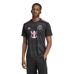 Adidas Men Inter Miami CF 23/24 Messi Away Jersey Black JE9744 - T-SHIRTS - Canada