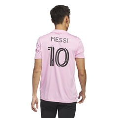 adidas men lionel messi 10 inter miami cf 22 23 mls home jersey true pink je9701 352 medium