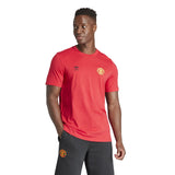 adidas men manchester united essentials t shirt red ik8705 403 compact