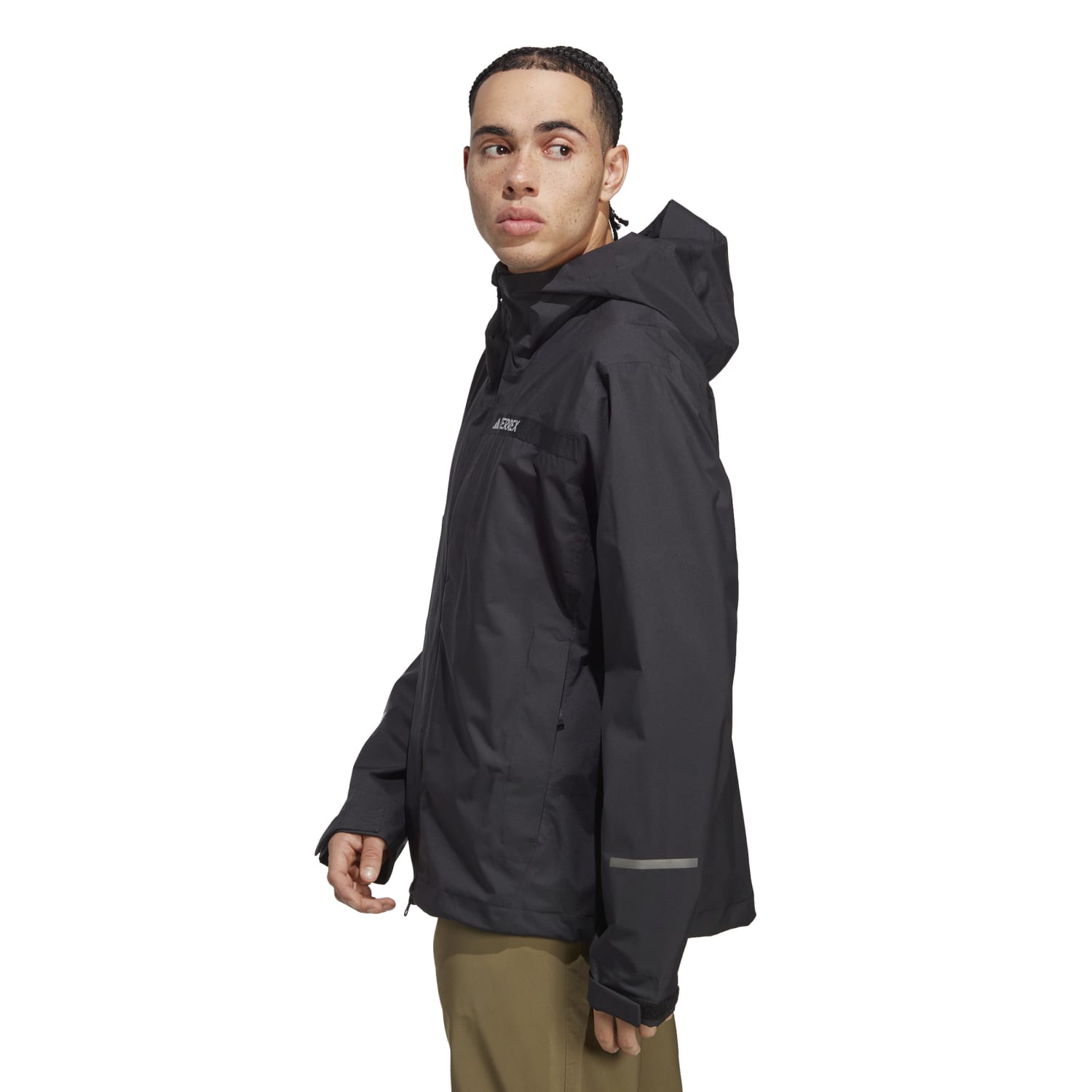 Adidas Men Terrex Multi Rain.RDY 2.5-Layer Rain Jacket Black HM4051 - OUTERWEAR - Canada