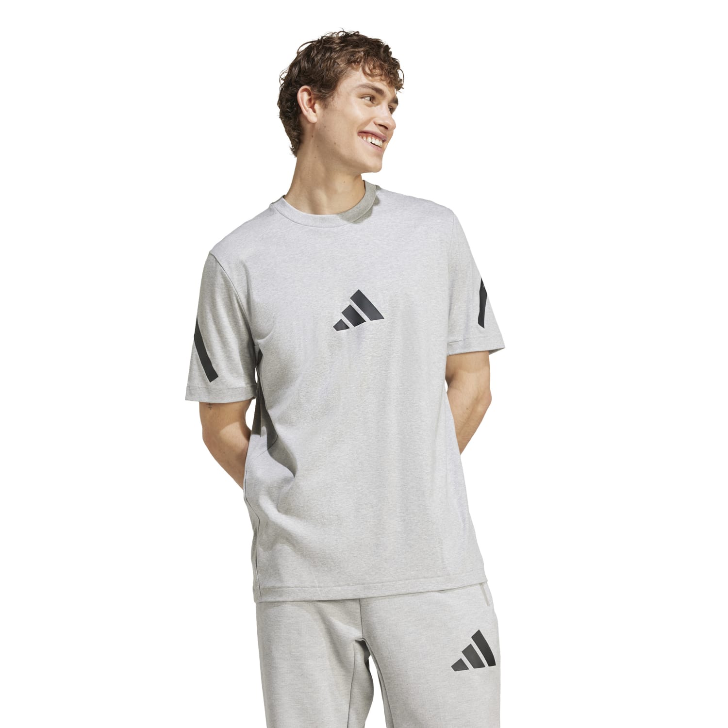 Adidas Men Z.N.E. Tee Grey JF2457 - SWEATERS - Canada