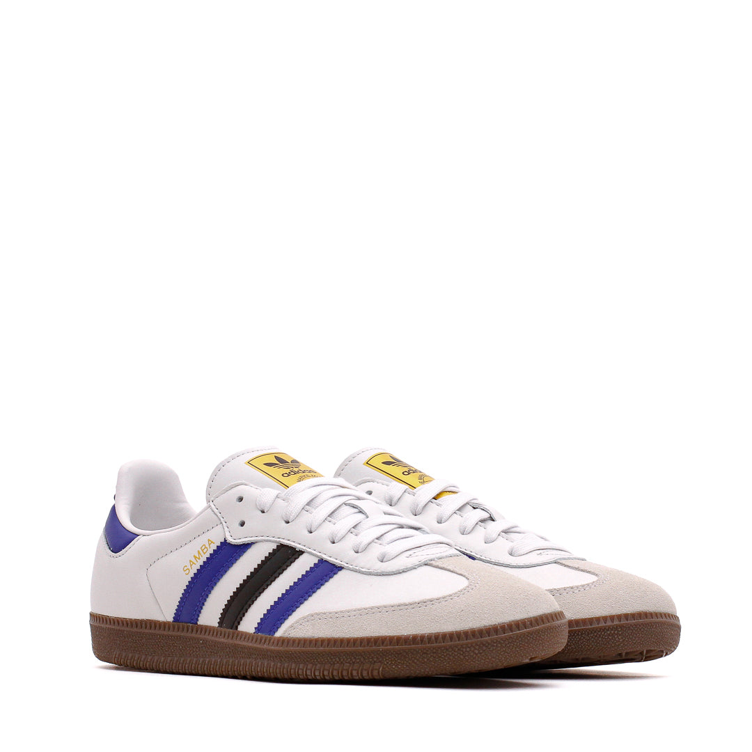 Adidas Originals Men Samba OG White Blue ID1381 - FOOTWEAR - Canada