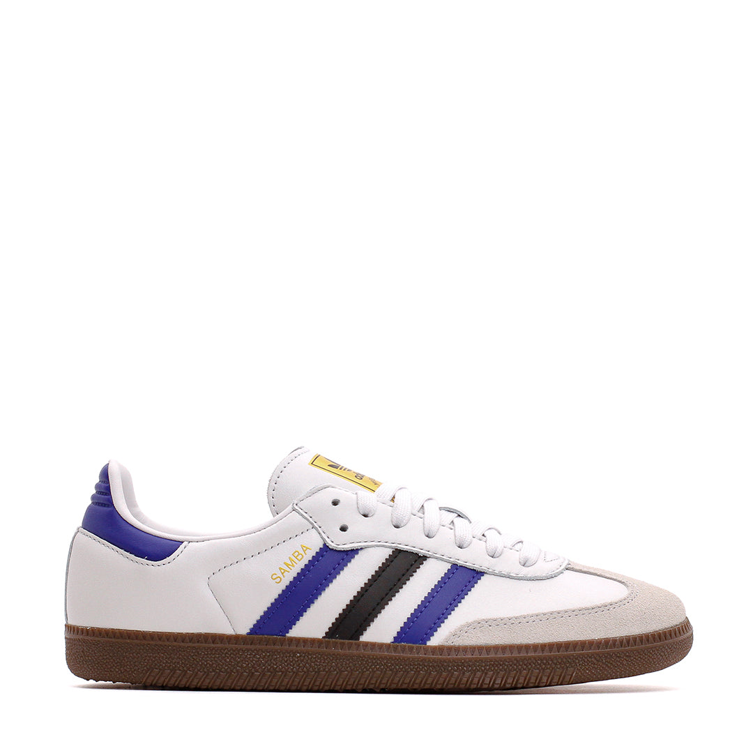 Adidas Originals Men Samba OG White Blue ID1381 - FOOTWEAR - Canada