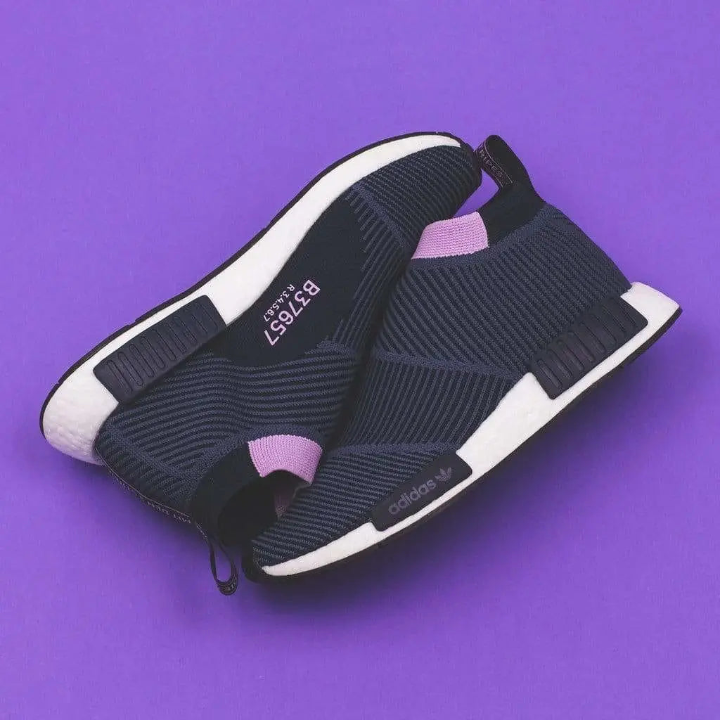 Adidas Originals NMD CS1 Primeknit Women Boost Navy & Clear Lilac