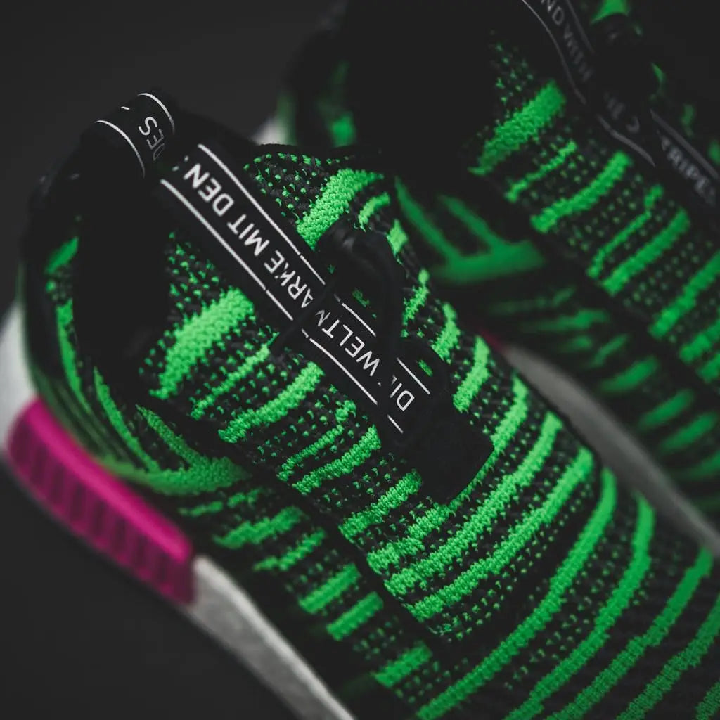 Adidas Originals NMD TS1 PK Primeknit Boost Black/Green/Pink - (B37628)