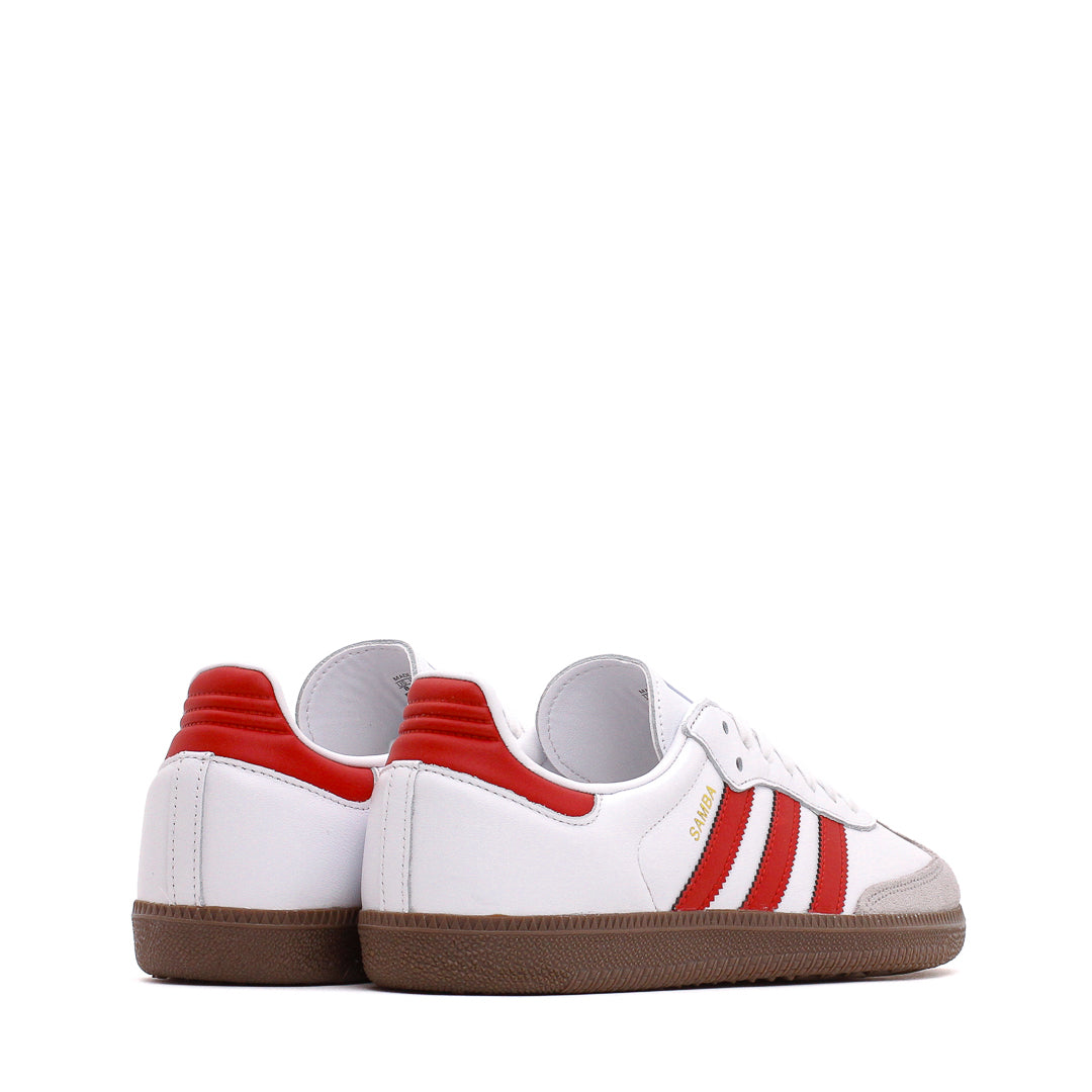 Adidas Originals Samba OG White Red IG1025 - FOOTWEAR - Canada