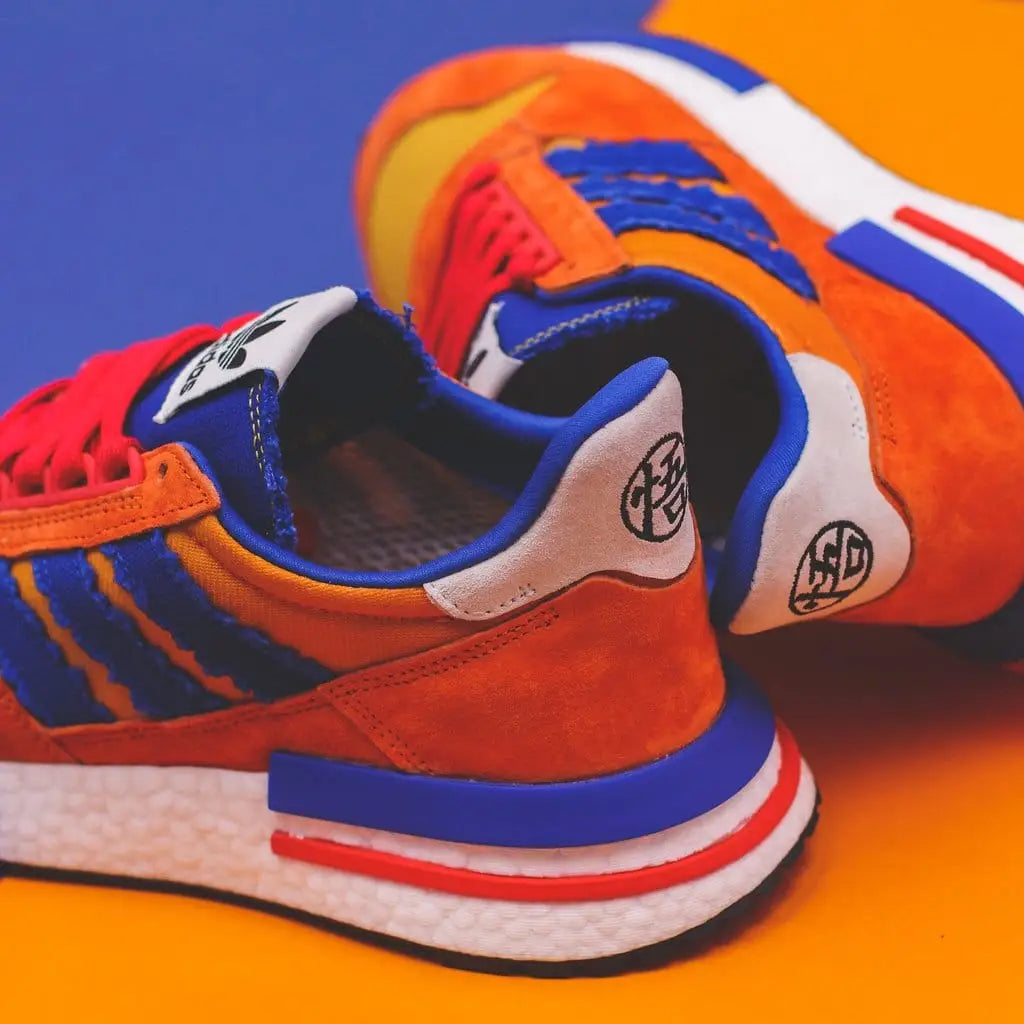 Adidas Originals x Dragon Ball Z Son Goku ZX 500 Restomod Boost Orange - (D97046)