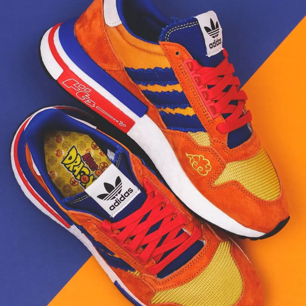 Adidas Originals x Dragon Ball Z Son Goku ZX 500 Restomod Boost Orange - (D97046)