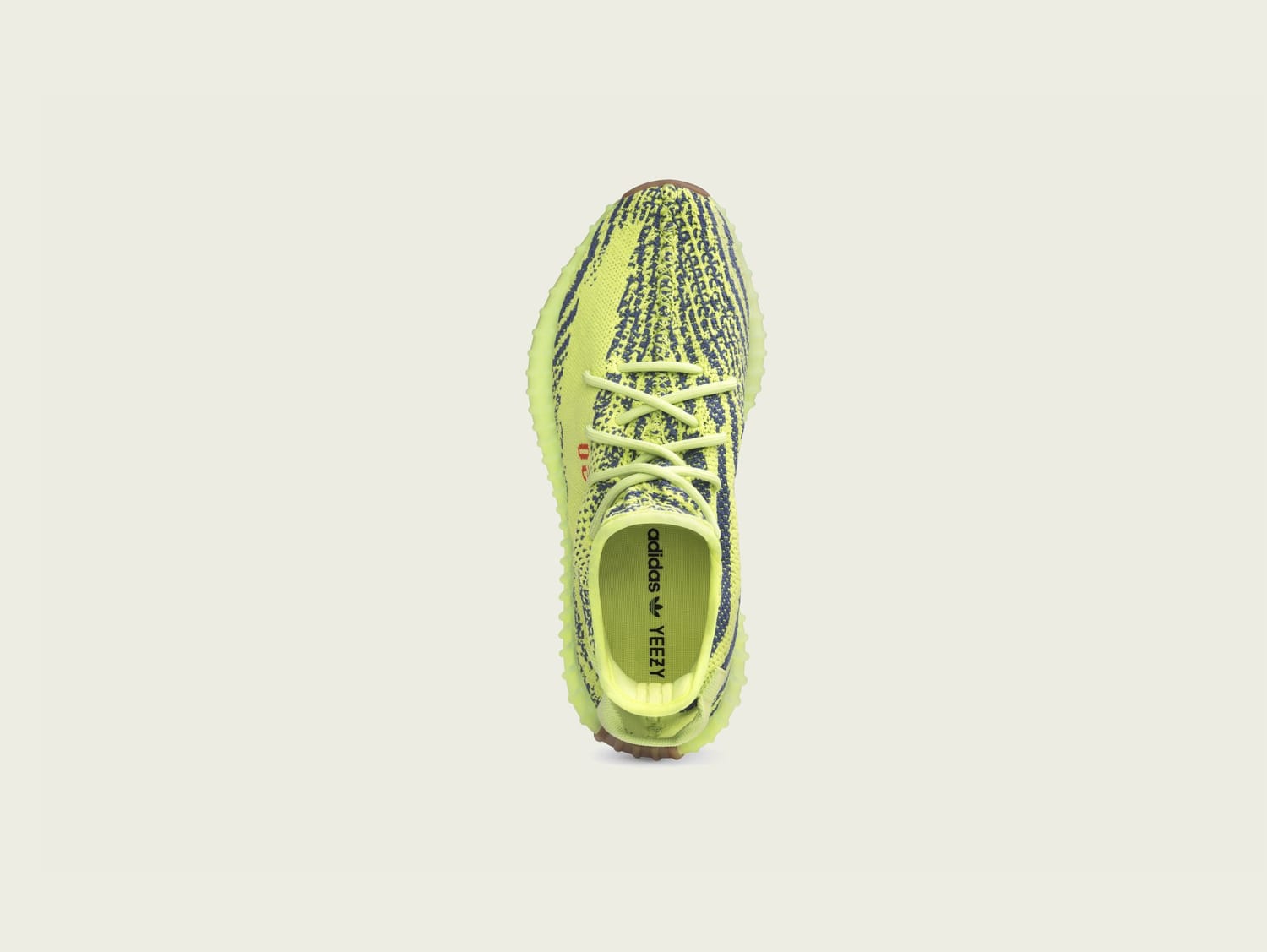 adidas Originals x KANYE WEST YEEZY BOOST 350 V2 Semi-Frozen Yellow(B37572)