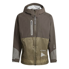 Adidas Outdoor Men XPL AWD Rain Grade Jacket Shadow Olive HR7147 - OUTERWEAR - Canada